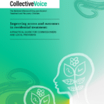 Cover of a report with text reading: 2026 Collective Voice The National Alliance of Drug and Alcohol Treatment and Recovery Charities Improving access and outcomes in residential treatment: A PRACTICAL GUIDE FOR COMMISSIONERS AND LOCAL PROVIDERS