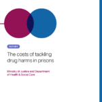 Cover of a report with text reading: NAO National Audit Office REPORT The costs of tackling drug harms in prisons Ministry of Justice and Department of Health and Social Care SESSION 2024-2026 04 FEBRUARY 2026 HC 1643